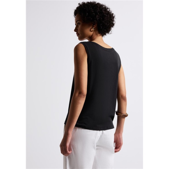 S Street One top A32333 vhals Zwart